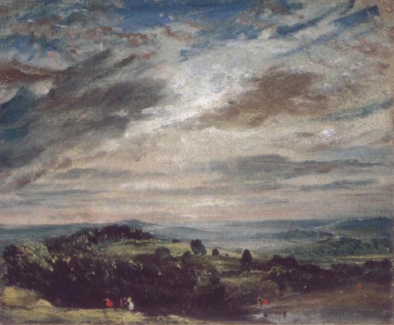 John Constable View from Hampstead Heath France oil painting art
